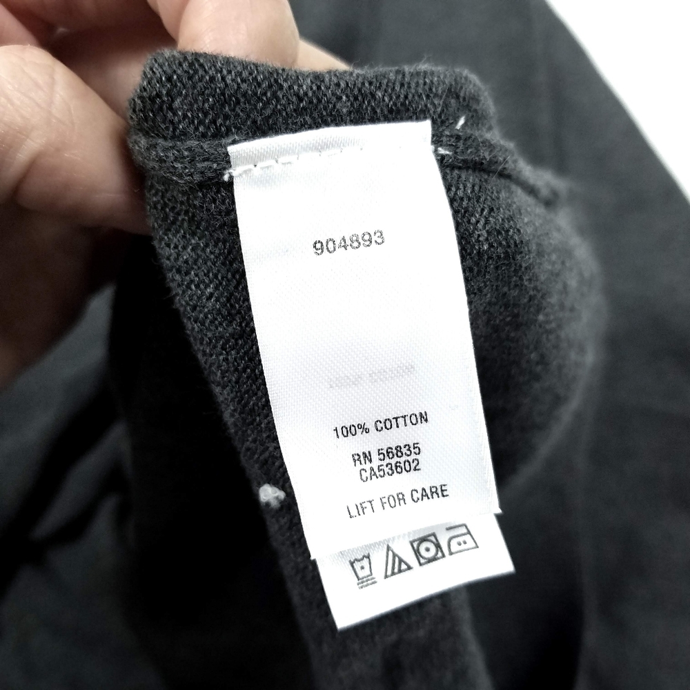 Cabela's Gray Quarter Zip Men's Sweater - Picture 6 of 6